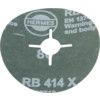 RB414X, Fibre Disc, 115 x 22mm, Star Shaped Hole, P80, Zirconia thumbnail-1