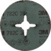 782C, Fibre Disc, 89713, 100 x 16mm, Star Shaped Hole, P36, Cubitron II Ceramic thumbnail-1