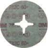782C, Fibre Disc, 89717, 100 x 16mm, Star Shaped Hole, P60, Cubitron II Ceramic thumbnail-1