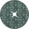 581C, Fibre Disc, 61762, 180 x 22mm, Star Shaped Hole, P36, Zirconia thumbnail-1