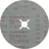982C, Fibre Disc, 27741, 180 x 22mm, Star Shaped Hole, P80, Cubitron II Ceramic thumbnail-1