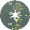 siaron 4819, Fibre Disc, 100 x 16mm, Star Shaped Hole, P80, Zirconia thumbnail-1