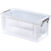 Storage Box with Lid, Clear, 250x190x160mm, 7.5L thumbnail-0