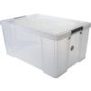 Storage Box with Lid, Clear, 660x450x320mm, 70L thumbnail-0