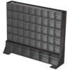 Tilt Storage Boxes, Polystyrol, Anthracite Grey, 610x150x500mm, 51 Compartments thumbnail-0