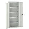 Verso Storage Cabinet, 2 Doors, Light Grey, 2000 x 800 x 350mm thumbnail-0
