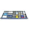 cubio, Divider Kit, Steel, Galvanised, 1300x650x52mm, 24 Compartments thumbnail-0