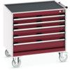 CUBIO MOBILE DRAWER CABINET 1050x650x980 W/ 5 DRAWERS thumbnail-0