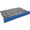 verso, Divider Kit, Steel, Galvanised, 800x550x100mm, 15 Compartments thumbnail-0
