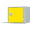 Cube Locker, Single Door, Yellow, 380 x 380 x 380mm thumbnail-0