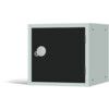 Cube Locker, Single Door, Black, 380 x 380 x 380mm thumbnail-0