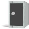Quarto Locker, Single Door, Dark Grey, 512 x 300 x 450mm thumbnail-0