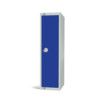Low Height Locker, Single Door, Blue, 1370 x 300 x 300mm thumbnail-0