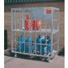 Mobile Gas Cylinder Cage, Galvanised, 1900 x 1610 x 890mm thumbnail-0
