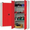 Storage Cabinet, 2 Doors, Red, 1780 x 915 x 460mm thumbnail-0