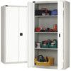 Storage Cabinet, 2 Doors, White, 1780 x 915 x 460mm thumbnail-0