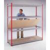 Standard Duty Shelving, 5 Shelves, 400kg Shelf Capacity, 900mm x 450mm x 1980mm, Grey thumbnail-3
