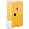 Hazardous Substance Cupboard 900x460x460mm Yellow thumbnail-1