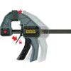 36in./600mm Quick Clamp, 135kg Clamping Force, Pistol Grip Handle thumbnail-3