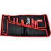 Tool Roll, PVC, Red/Black, 14 Pockets, 700 x 315mm thumbnail-0