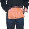 Tool Belt, Leather, Tan, 2 Pockets, 250 x 360mm thumbnail-2