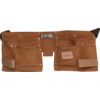 Tool Belt, Leather, Brown, 10 Pockets, 550 x 220mm thumbnail-0