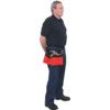 Tool Belt, Polyester, Red/Black, 2 Pockets, 290 x 525mm thumbnail-3