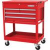 Service Cart, Classic Red, Red, Steel, 4-Drawers, 549 x 838 x 569mm, 280kg Capacity thumbnail-1