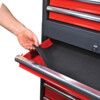 Roller Cabinet, Ultimate, Red/Grey, Steel, 5-Drawers, 844 x 706 x 461mm, 550kg Capacity thumbnail-3