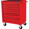 Roller Cabinet, Workshop Range, Red, Steel, 7-Drawers, 724 x 678 x 459mm, 300kg Capacity thumbnail-0