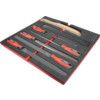 7 Piece Engineers File Set in 2/3 Foam Inlay for Tool Cabinets thumbnail-1