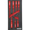 7 Piece Insulated VDE Screwdriver Set in 1/3 Width Foam Inlay for Tool Cabinets thumbnail-0