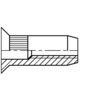 M10 STEEL REDUCED HEAD KNURLED RIVET NUT (BOX-100) thumbnail-0