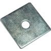 M20 x 50 x 3 SQUARE PLATE ROUND HOLE WASHER BZP thumbnail-0