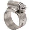 0SS HOSE CLIP GRADE 304 STAINLESS STEEL 16mm - 22mm thumbnail-0