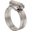 1SS HOSE CLIP GRADE 304 STAINLESS STEEL 25mm - 35mm thumbnail-0