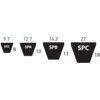 SPA900 Standard Wrapped Wedge Belts - Section SPA (12.7xmm x 10mm) thumbnail-1