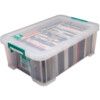 Storage Box with Lid, Plastic, Clear, 470x300x170mm, 15L thumbnail-0