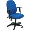 SOFIA Blue Manager's Chair with Lumbar thumbnail-0