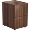 2 Drawer Wooden Filing Cabinet, Dark Walnut thumbnail-0