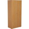 Wooden Cupboard, Beech, 4 Shelves, 1800mm High thumbnail-0