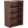 Bookcase, Walnut, 3 Shelves, 1200mm Height thumbnail-0