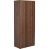 Wooden Cupboard, Dark Walnut, 4 Shelves, 2000mm High thumbnail-0