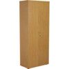 Wooden Cupboard, Oak, 4 Shelves, 2000mm High thumbnail-0