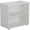 Bookcase, White, 1 Shelf, 730mm Height thumbnail-0