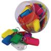 Key Tag, Plastic, Assorted, 74 x 38mm, Pack of 70 thumbnail-0