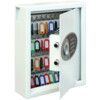 Key Cabinet, 48 Key Capacity, White, Steel, 360 x 300 x 100mm thumbnail-0