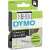 DYMO D1 TAPE 12mm BLACK ON CLEAR 45010 thumbnail-0