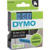 DYMO D1 TAPE 12mm BLACK ON BLUE 45016 thumbnail-0