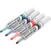 MWL5, Whiteboard Marker, Assorted, Fine, Non-Permanent, Bullet Tip, 4 Pack thumbnail-0